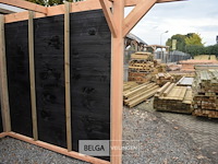 Carport/overkapping met berging, afm b310xd720xh235/225 cm - afbeelding 4 van  13