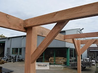 Carport/overkapping met berging, afm b310xd720xh235/225 cm - afbeelding 10 van  13