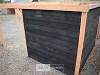 Carport/overkapping met berging, afm b310xd720xh235/225 cm - afbeelding 11 van  13