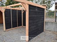 Carport/overkapping met berging, afm b410xd720xh235/225 cm - afbeelding 7 van  13