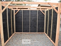 Carport/overkapping met berging, afm b410xd720xh235/225 cm - afbeelding 5 van  13