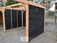 Carport/overkapping met berging, afm b410xd720xh235/225 cm - afbeelding 7 van  13