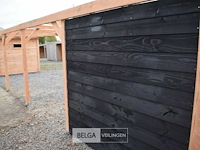 Carport/overkapping met berging, afm b510xd720xh235/225 cm - afbeelding 8 van  13