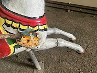 Carrouselpaard met kar - afbeelding 7 van  10