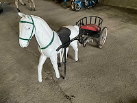 Carrouselpaard met kar - afbeelding 2 van  8