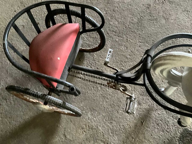 Carrouselpaard met kar - afbeelding 7 van  8