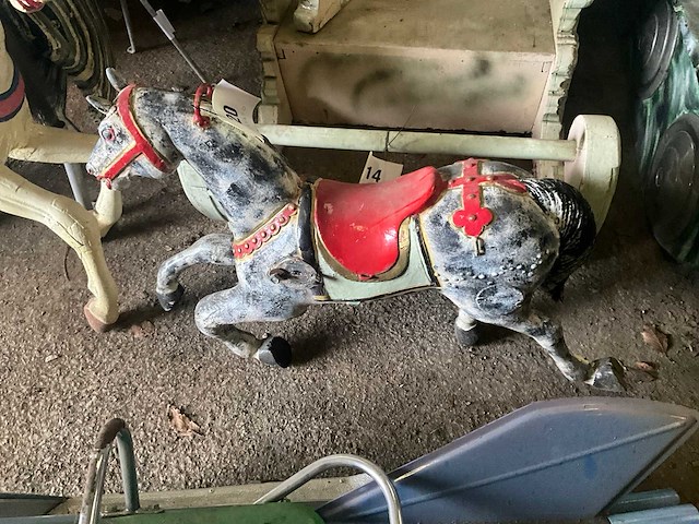 Carrouselpaard - afbeelding 1 van  4