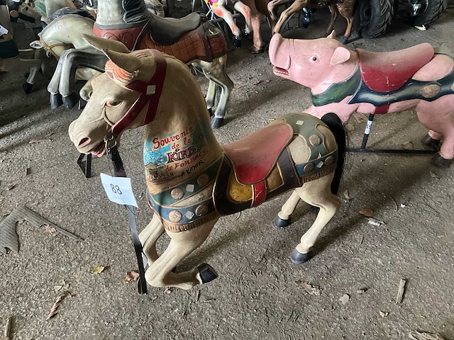 Carrouselpaard - afbeelding 1 van  8