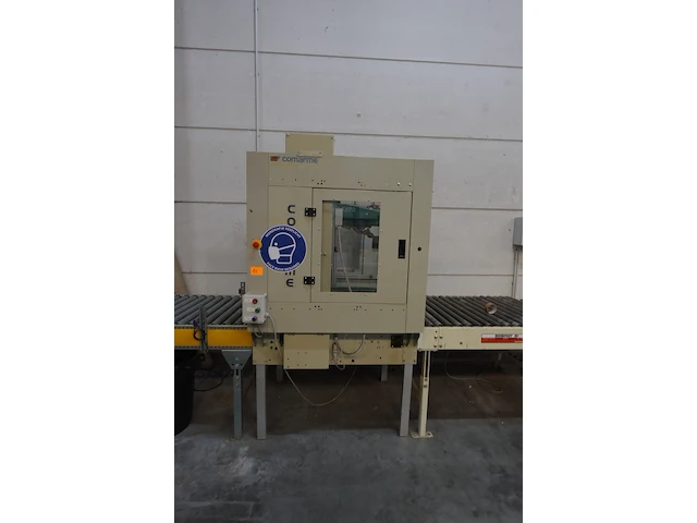 Carton sealer comarme met transportband - afbeelding 2 van  6