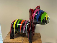 Cartoon dog h73cm black trash - afbeelding 3 van  3