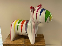 Cartoon dog white trash h73cm - afbeelding 3 van  3