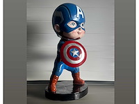 Cartoon hero captain america boy - afbeelding 2 van  2