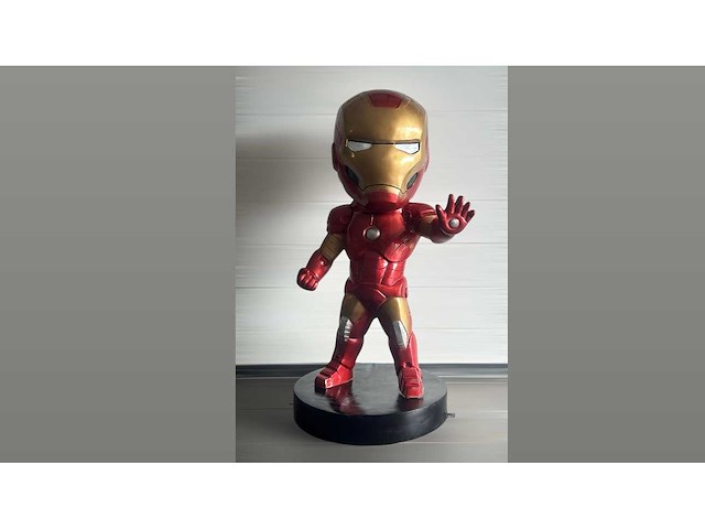 Cartoon hero iron boy - afbeelding 1 van  3