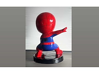 Cartoon hero spiderboy - afbeelding 3 van  4