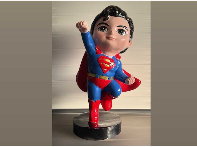 Cartoon hero superboy - afbeelding 1 van  3