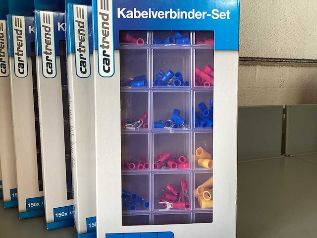 Cartrend kabelverbinder set, 150 delig (6x) - afbeelding 2 van  4