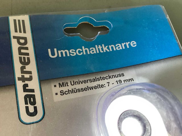 Cartrend universele dopsleutel (3x) - afbeelding 3 van  4