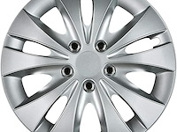 Cartrend wieldoppenset met chromen moeren, 16 inch - afbeelding 1 van  2