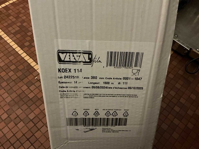 Cas corporation folie verpakkingsmachine - afbeelding 4 van  6