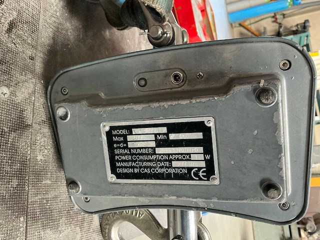 Cas ie-1700 hijsweegschaal - afbeelding 6 van  6