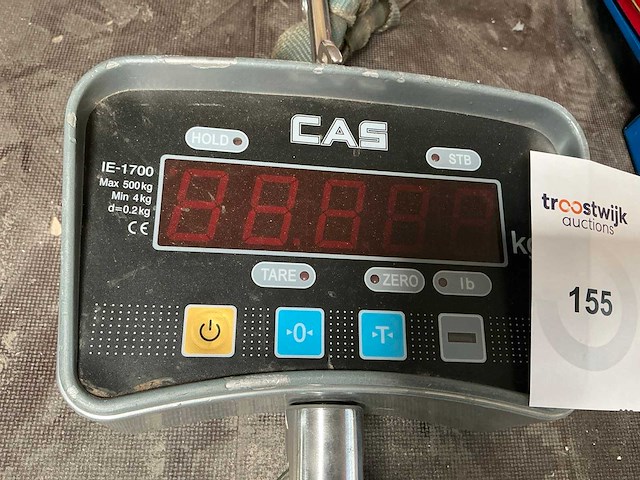 Cas ie-1700 hijsweegschaal - afbeelding 4 van  7
