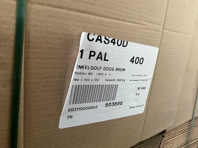 Cas40d plano kartonnen dozen (750x) - afbeelding 4 van  5