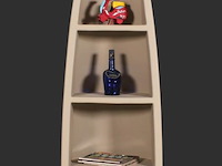 Casablanca boekenrek in kalkmortel - afbeelding 2 van  3