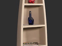 Casablanca boekenrek in kalkmortel - afbeelding 3 van  3