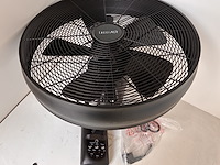 Casafan greyhound wv 45 fb az wandventilator zwart 45 cm - afbeelding 1 van  6