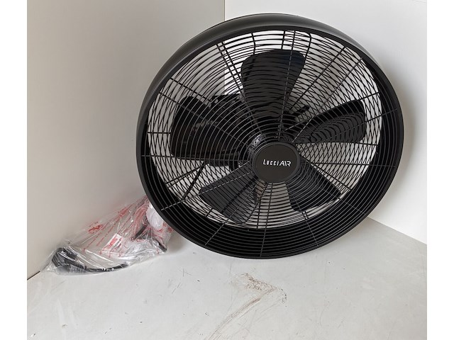 Casafan greyhound wv 45 fb az wandventilator zwart 45 cm - afbeelding 2 van  6