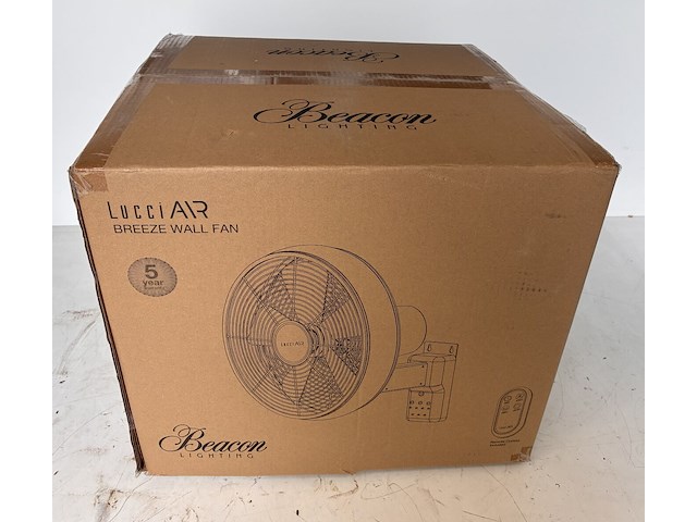 Casafan greyhound wv 45 fb az wandventilator zwart 45 cm - afbeelding 4 van  6