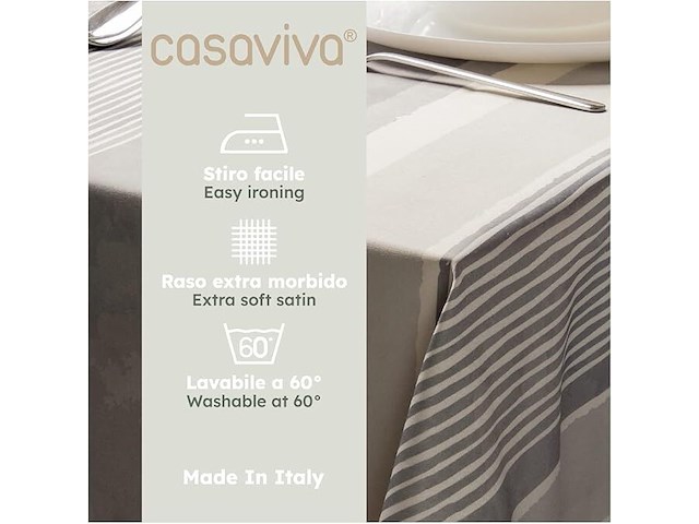 Casaviva® waterafstotend tafelkleed (150 x 150 cm) - afbeelding 3 van  4