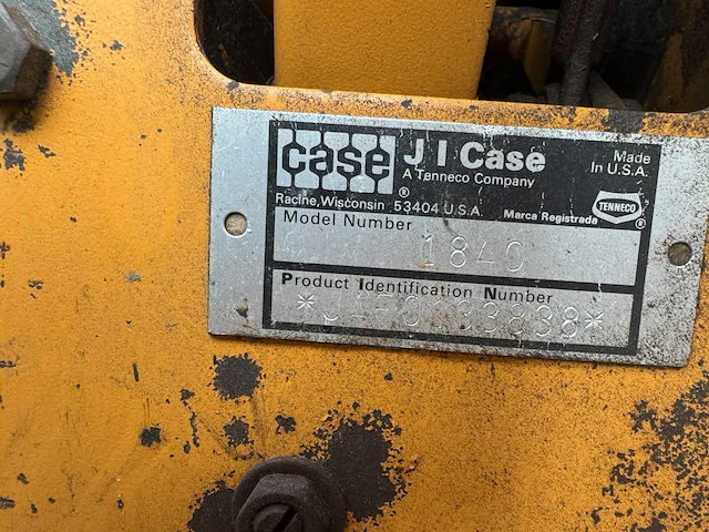 Case - 1840 - shovel - afbeelding 13 van  14