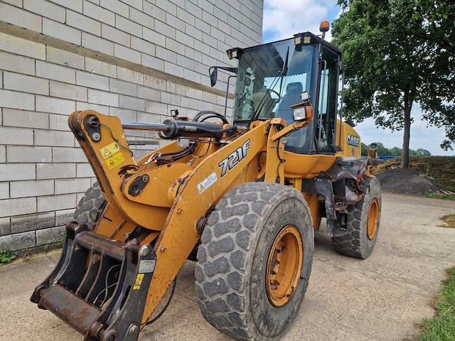 Case - 2016 - 721f - shovel - wiellader - bulldozer met overkipbak - afbeelding 2 van  31