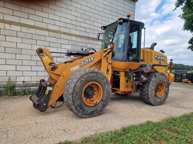 Case - 2016 - 721f - shovel - wiellader - bulldozer met overkipbak - afbeelding 3 van  31