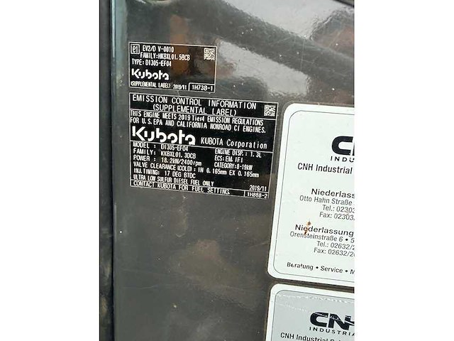 Case - cx26c - grue à chenilles case cx26c - 2019 - afbeelding 3 van  10