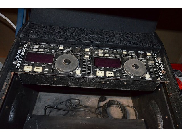 Case american audio met cd speler denon, radiotuner apart, remote controller denon - afbeelding 2 van  11