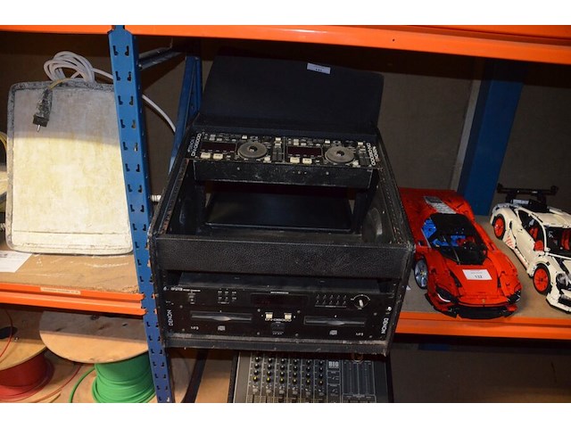 Case american audio met cd speler denon, radiotuner apart, remote controller denon - afbeelding 7 van  11