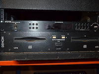 Case american audio met cd speler denon, radiotuner apart, remote controller denon - afbeelding 9 van  11