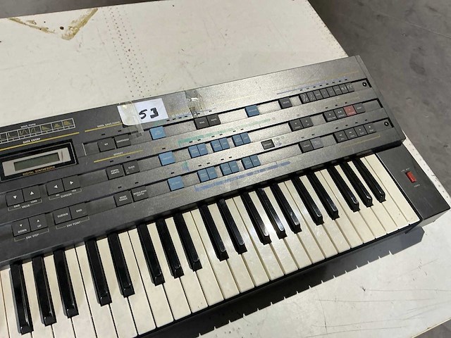 Casio cz-5000 digitale synthesizer - afbeelding 4 van  6