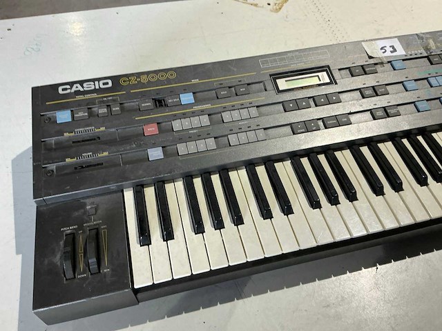 Casio cz-5000 digitale synthesizer - afbeelding 3 van  6