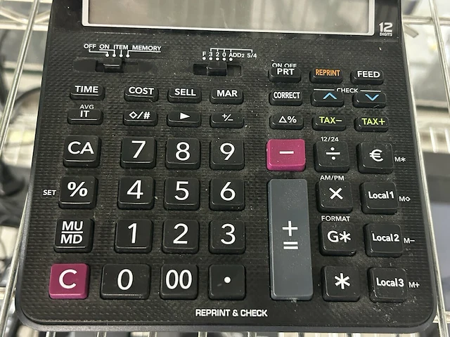Casio digitale rekenmachine - afbeelding 3 van  3
