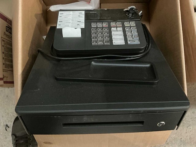 Casio kassa (2x) + diversen - afbeelding 3 van  8