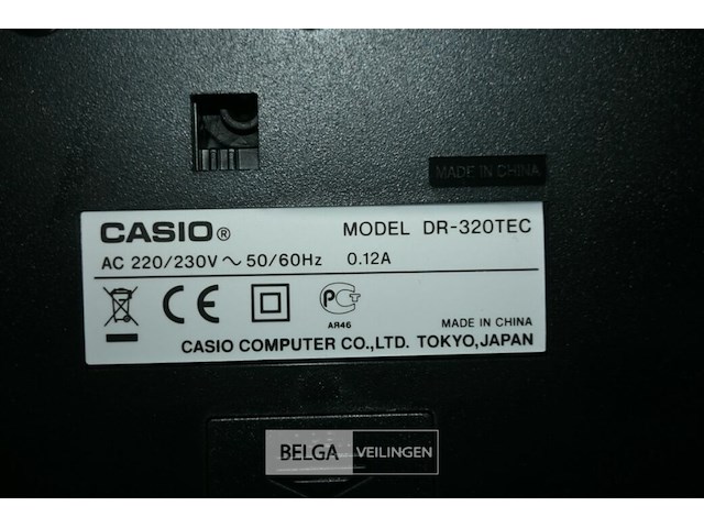 Casio printrekenmachine - afbeelding 4 van  4