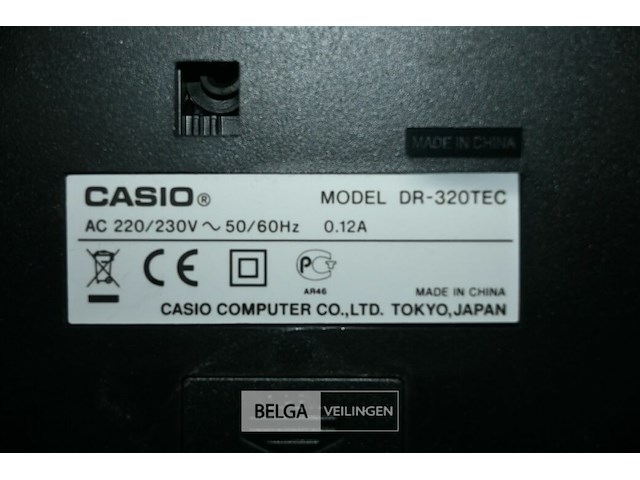 Casio printrekenmachine - afbeelding 4 van  4