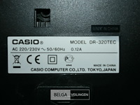 Casio printrekenmachine - afbeelding 4 van  4