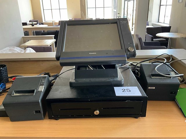 Casio qt-6000 kassa - afbeelding 1 van  7