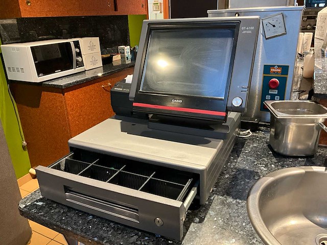 Casio qt6100 kassa - afbeelding 1 van  8