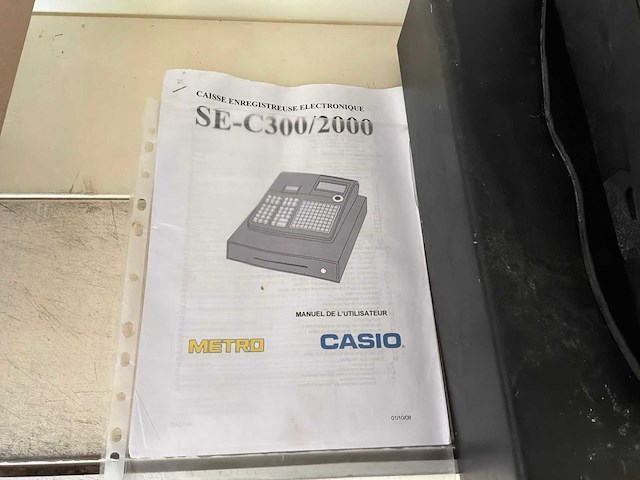 Casio we-c300/2000 kassa - afbeelding 4 van  4