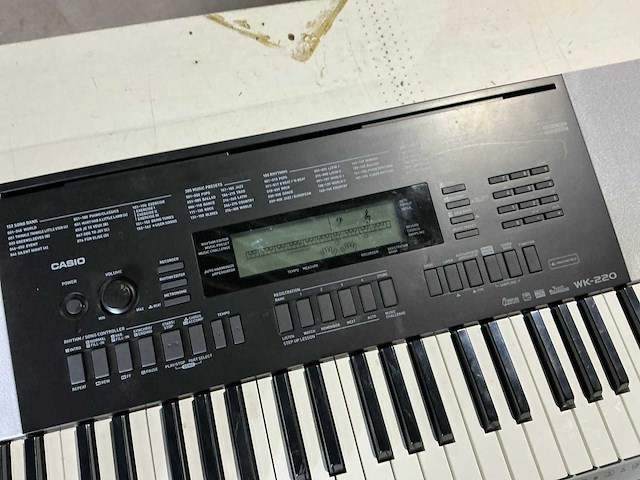 Casio wk-220 keyboard - afbeelding 4 van  7